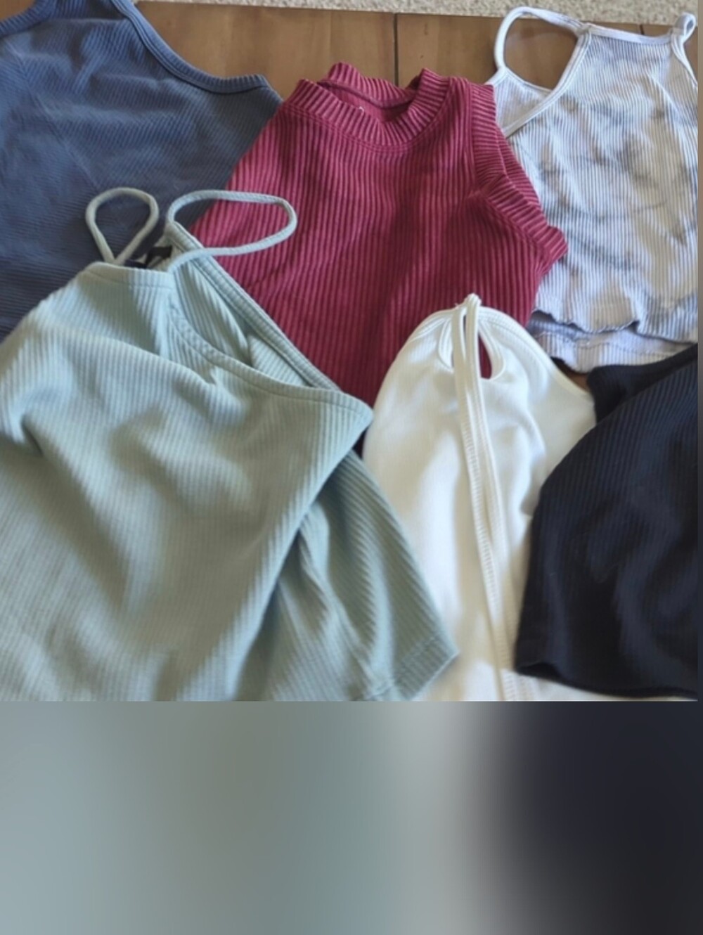 Bundle Of 6 Crop Tanks